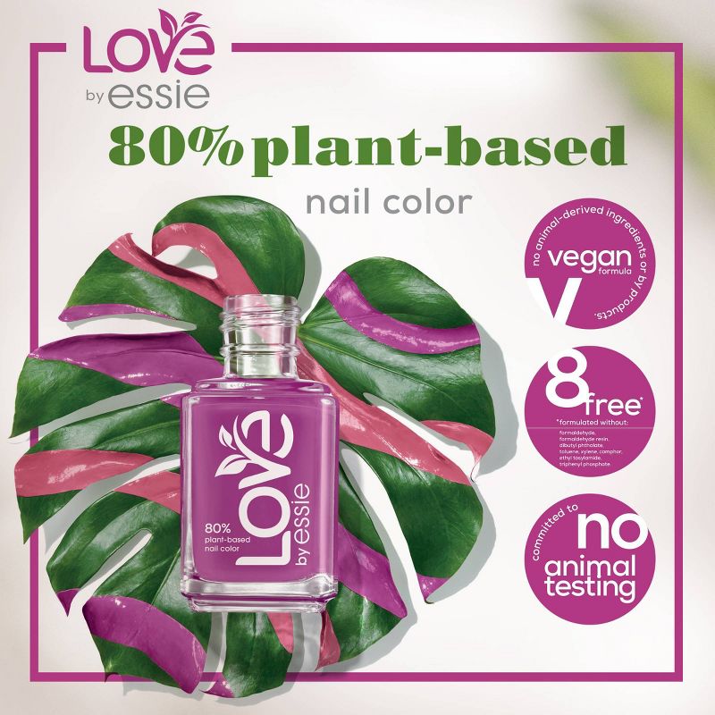 LOVE by essie Valentine's Day Collection plant-based vegan nail polish - 0.46 fl oz, 5 of 13