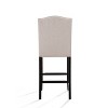 2pcs Modern Industrial Mayfield KD Barstool-Christopher Knight Home - 4 of 4