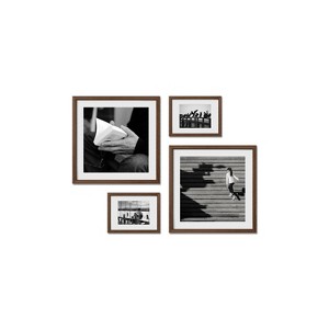 Haus and Hues Harrow Gallery Wall Frame Set with Real Glass and Mat - 1 of 4
