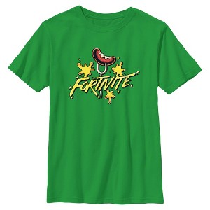 Boy's Fortnite Hot Dog Logo T-Shirt - 1 of 4