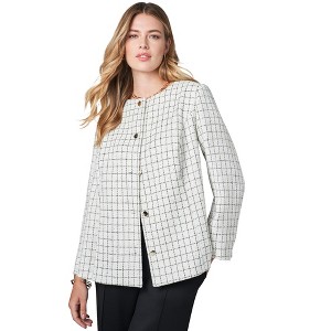 Jessica London Tweed Lady Jacket - 1 of 4