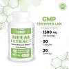 SuperSmart Neem Extract 1500mg per Day - Azadirachta Indica Leaf Oil Extract - Neem Supplement | Non-GMO & Gluten Free - 90 Vegetarian Capsules - 4 of 4
