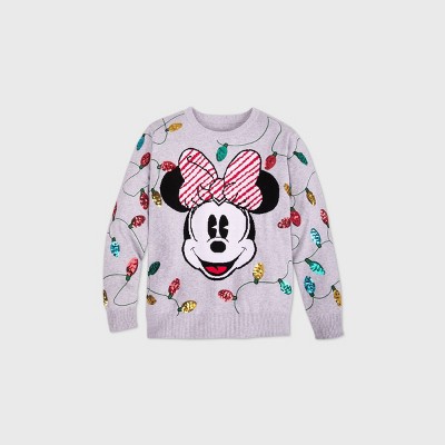 ladies minnie mouse jumper