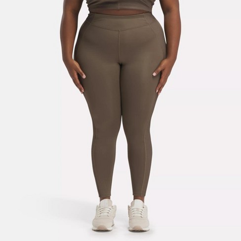 Reebok Yoga High-waisted Performance Rib Leggings (plus Size) 2x Grout :  Target