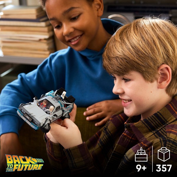 LEGO Speed Champions Máquina del Tiempo de Volver al Futuro 77256 2