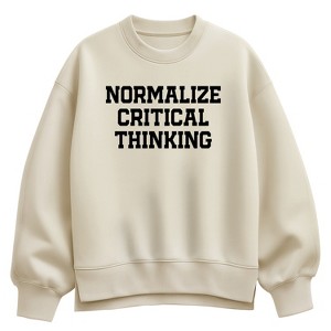 Women's - Instant Message - Normalize Critical Thinking - 1 of 2