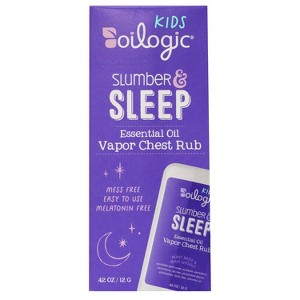 Oilogic Slumber & Sleep Vapor Chest Rub - 0.4 fl oz - 1 of 4