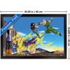 Trends International Dragon Ball Z: Cell Saga - Battle Framed Wall Poster Prints - 3 of 4