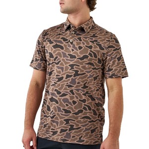 Burlebo Men's Performance Short Sleeve Polo Golf Shirt - 1 of 3