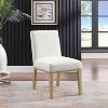 Summit Adventure Upholstered Dining Chair - Stain-Resistant Woven Fabric, 19.5" Seat Height, Ideal for 29-31 Inch Tables (Single Pack) - 2 of 4