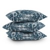 Julia Madoka Family of Tigers Outdoor Throw Pillow Blue - Deny Designs - 4 of 4