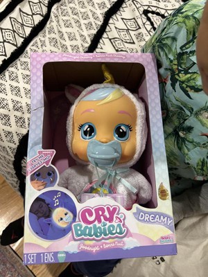  Cry Babies Goodnight Dreamy - Sleepy Time Baby Doll with LED  Lights, for Girls and Boys Ages 18M and Up, Multicolor : Toys & Games