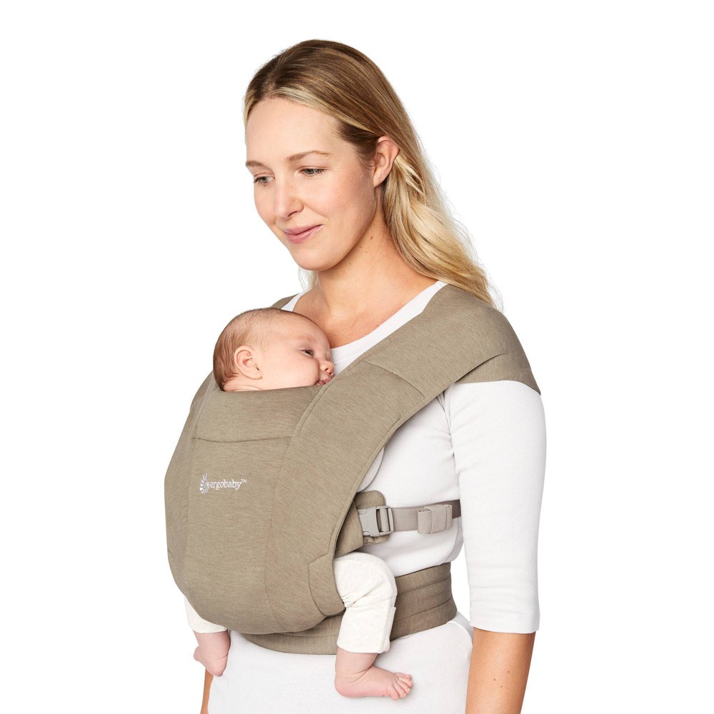 Photos - Baby Safety Products ERGObaby Embrace Cozy Knit Newborn Carrier For Babies - Olive 