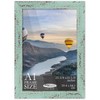 PosterPalooza | Photo Size Shabby Chic Green Picture Frame - UV Acrylic, Foam Board Backing, Hanging Hardware - 3 of 4