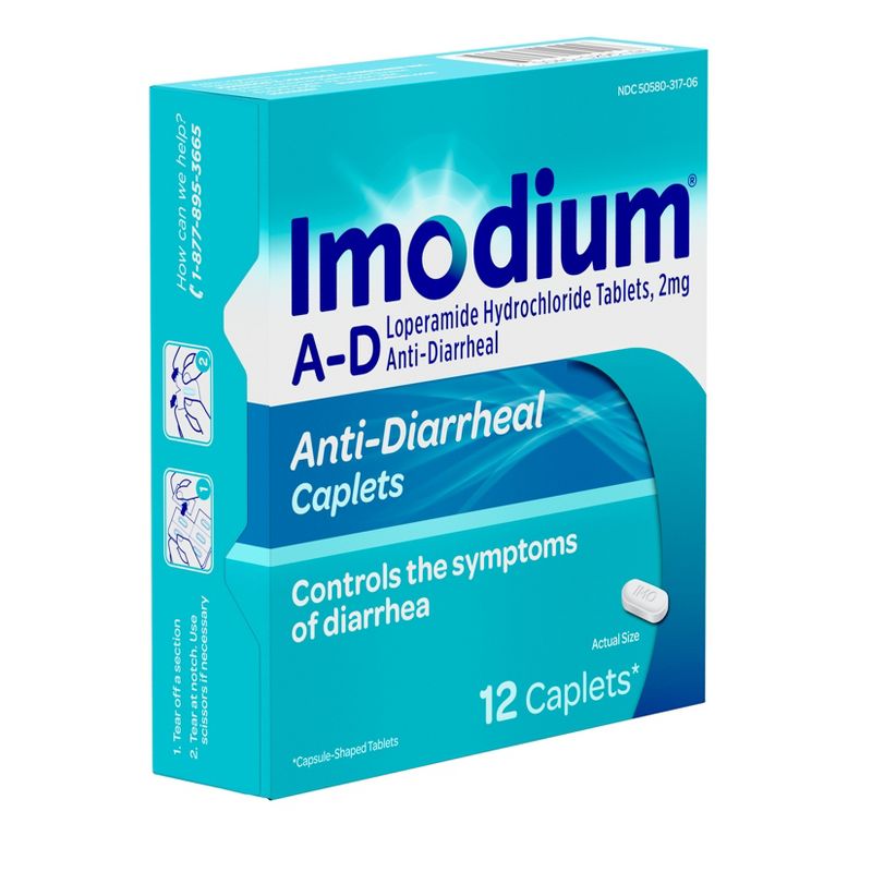 Imodium A-D Caplets - 12ct, 4 of 10