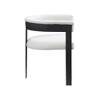 Meridian Furniture,Romeo Boucle Fabric Dining Chair, Set of 2 - 4 of 4