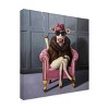 Canvas Wall Art - Lucia Heffernan 'Udder In Law' Wall Art for Living Room, Bedroom, or Office Décor by Trademark Fine Art - 24 x 24 Inches - 2 of 4