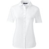 Lands' End School Uniform Women's Short Sleeve Peter Pan Collar Broadcloth Shirt - 2 of 2