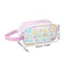 Unique Bargains Durable Cosmetic Bag Purple 1 Pc - 2 of 4