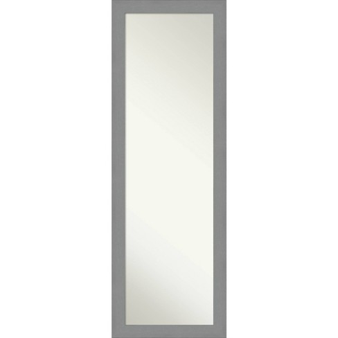 Mcs 14 375 In W X 50 25 In H Framed Door Mirror In Black 72925 The Home Depot