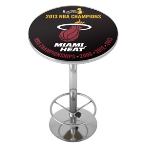 NBA Bar Table with Footrest _2 - 1 of 4