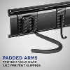 RaxGo Garage Bike Rack, Wall Mount Bike Hanger for 3 Bikes with 3 Adjustable Hooks for Helmets - 3 of 4