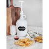 Darware Half Gallon Glass Pump Dispenser Bottle, 64oz Jug w/ Pump for Sauces, Syrups, Soaps and More - 4 of 4
