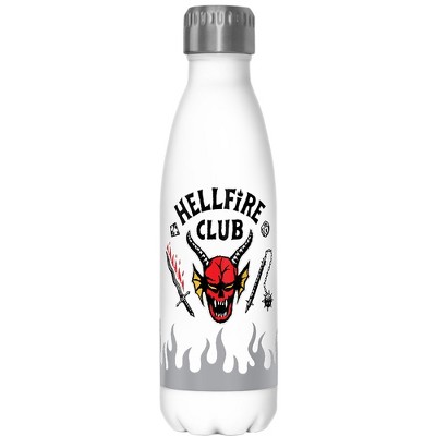 Stranger things Upside Down Water Bottle Clear