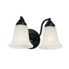 Capital Lighting Brady 2 - Light Vanity in  Matte Black - 4 of 4