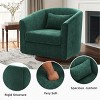 Whisen Swivel Accent Chair for Living Room, Sofa Chairs with Wood Base Side, Comfy Swivel Accent Chair with Wide Upholstered - 4 of 4