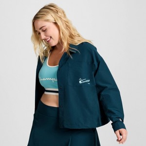 Champion Women's Snap Front Top - 1 of 4