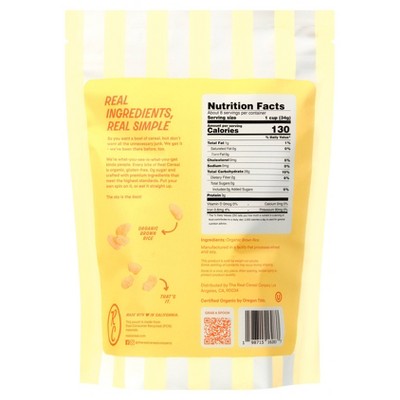 The Real Cereal Company Organic Rice Crisps Breakfast Cereal - 8.4oz