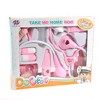 AZ  Import Doctor Nurse Medical Kit Playset for Kids (Pink) - 2 of 4