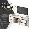 Bella Depot Modern TV Stand for TVs up to 80", Entertainment Center with 4 Drawers and 1 Cabinet - 4 of 4