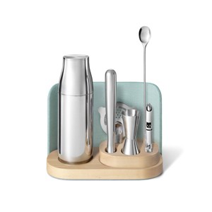 Caraway Home 9pc Bar Set with Storage - 1 of 4