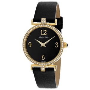 Mathey Tissot Women's Gaia Black Dial Watch - D587QPYN - 1 of 1