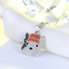 French Bulldog Pendant Necklace for Women Sterling Silver Cz Ginger Lyne Collection - 2 of 4