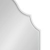 Kate and Laurel Leanna Framed Arch Wall Mirror, 20x30, White - 2 of 4