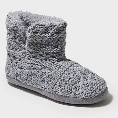 ladies dearfoam bootie slippers