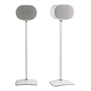 Sanus Fixed-Height Speaker Stands for Sonos Era 300 - Pair (White) - 1 of 4