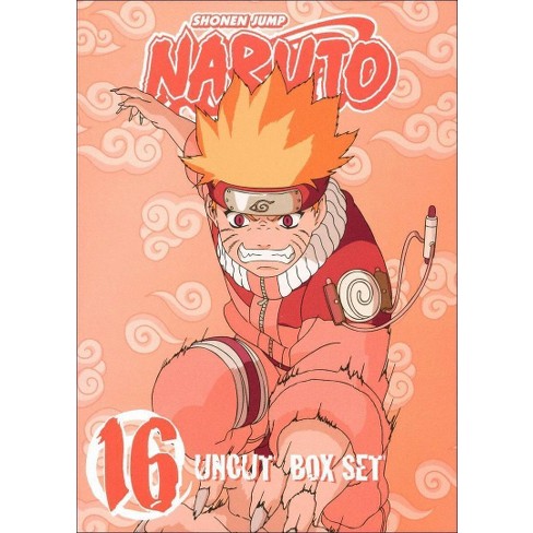 Naruto Uncut Box Set, Vol. 16 (with Trading Cards) (dvd) : Target