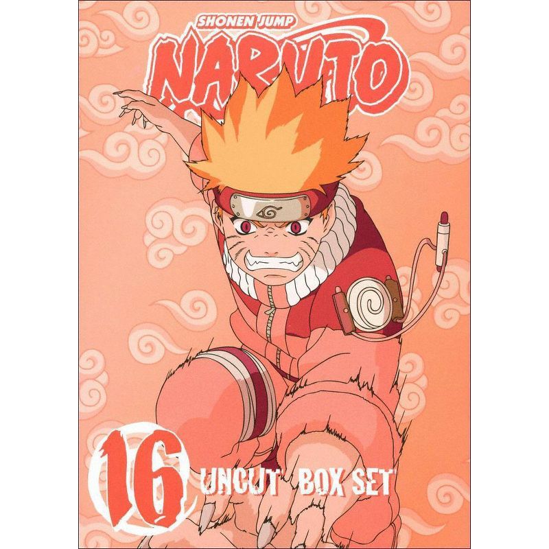 Naruto Uncut Box Set, Vol. 16 (With Trading Cards) (DVD), 1 of 2