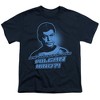 Boys' St Original Vulcan Mind T-Shirt Navy X Small - 2 of 4