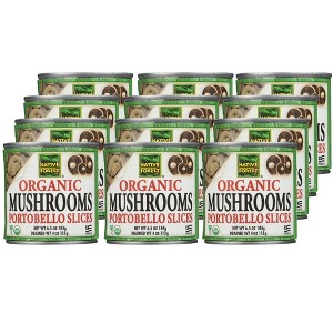 Native Forest Organic Sliced Portobello Mushrooms - Case of 12/4 oz - 1 of 4