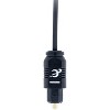 Ethereal® MHX Series TOSLINK® Ultraslim Digital Optical Audio Cable, 3.28 Ft. in Black - 4 of 4