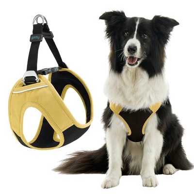 Gooby Escape Free Easy Fit Plus Harness Miami Yellow, X