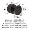 Amerock Ballard Round Knob for Cabinets, Drawers, and Furniture - 3 of 4