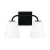 Capital Lighting Brody 2 - Light Vanity in  Matte Black - 2 of 4