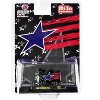 1960 Volkswagen Delivery Van Black with Stars and Stripes Graphics Limited Ed to 4400 pcs 1/64 Diecast Model Car by M2 Machines - 2 of 3