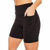Women's Wo's High Waist Seam Detail Active Shorts - LOVE TREE - 2 of 3